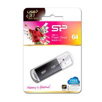 atmintukas 64gb usb 3.0 - Silicon Power | Blaze B02 | 64GB | USB 3.0 | Black | SP064GBUF3B02V1K - 2 nuotrauka