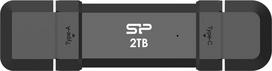 isorinis ssd diskas 500gb - Silicon Power DS72 | 500GB | USB Type-A/USB Type-C 3.2 Gen 2 | Gold | SP500GBUC3S72VPG - 2 nuotrauka