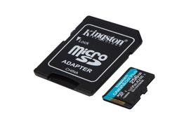 sd kortele 256gb - Kingston Canvas Go Plus 256GB microSDXC + SD Adapter - 3 nuotrauka