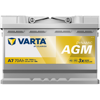 70ah 760a agm - Varta Silver Dynamic E39 - 3 nuotrauka