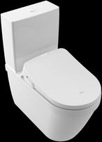 klozetas unitazas - Unitazas, pastatomas Villeroy & Boch Architectura, su dangčiu, 715 mm x 370 mm - 3 nuotrauka