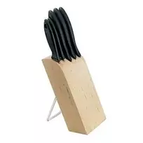 virtuviniai peiliai - PEILIŲ KOMPLEKTAS „ESSENTIAL“ SU STOVU (5 vnt., 1023782) (FISKARS) - 2 nuotrauka
