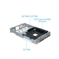 chieftec be 10b 300 - Kompiuterio korpusas Chieftec BE-10B-300 300W, juoda - 2 nuotrauka