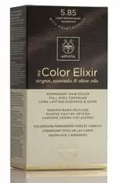 Apivita My Color Elixir ilgalaikiai plaukų dažai 50 ml - 5.85 Light Brown Pearl Mahogany