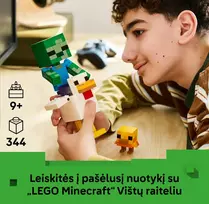 minecraft - LEGO Minecraft Vištų raitelis 21582 - 1 nuotrauka