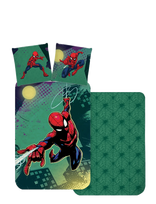 Patalynės komplektas Brandmac Bed Linen Junior Spiderman 100x140 cm, žalia (Green)