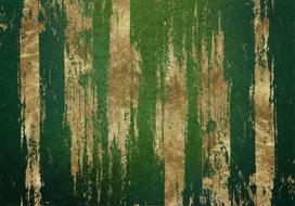 Fototapetas Artgeist Golden-Green Expression, 280 cm x 280 cm