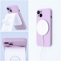 case magsafe iphone 14 - Riff "Magsafe Silicone Case iPhone 14" Pink - 4 nuotrauka