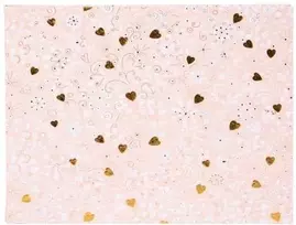 Svečių-užrašų knyga GOLDBUCH 77034 Finamente rosé, 25x20 cm, balti lapai