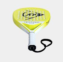 padelio rakete dunlop - Padelio raketė Dunlop Tristorm Lite, geltona sp. - 4 nuotrauka