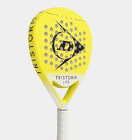 padelio rakete dunlop - Padelio raketė Dunlop Tristorm Lite, geltona sp. - 5 nuotrauka
