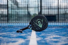 padelio rakete dunlop - Padelio raketė Dunlop Galactica Pro LS, juoda sp. - 9 nuotrauka