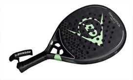 padelio rakete dunlop - Padelio raketė Dunlop Galactica Pro LS, juoda sp. - 15 nuotrauka
