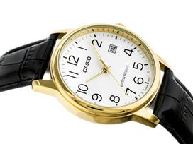 casio laikrodziai vyrams - Casio Collection MTP-V002GL-7B2UDF Juodas (Black) - 8 nuotrauka
