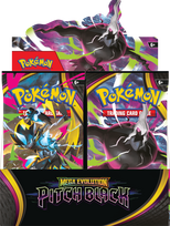 pokemon tcg - Pokemon TCG Mega Evolution ME05 Pitch Black (Juodžiausia Tamsa) booster paketas - 4 nuotrauka