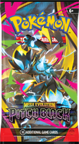 pokemon tcg - Pokemon TCG Mega Evolution ME05 Pitch Black (Juodžiausia Tamsa) booster paketas - 6 nuotrauka