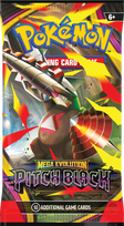 pokemon tcg - Pokemon TCG Mega Evolution ME05 Pitch Black (Juodžiausia Tamsa) booster paketas - 8 nuotrauka
