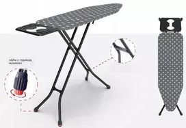 lyginimo lenta - Lyginimo lenta 120x38cm PROMIS PKD50 STAR tvirta su reguliuojamu stabilumu - 6 nuotrauka