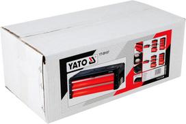 deze su stalciais - Yato YT-09107 įrankių dėžė Metalas Juoda, Raudona - 2 nuotrauka