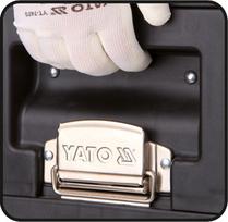deze su stalciais - Yato YT-09107 įrankių dėžė Metalas Juoda, Raudona - 3 nuotrauka