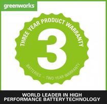 akumuliatorinis auksto slegio - Greenworks G24PWK4, 24V, 4Ah - 2 nuotrauka
