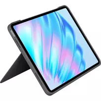suomei - Logitech Combo Touch QWERTY Danų, suomių, norvegų, švedų (Pilka) - 3 nuotrauka
