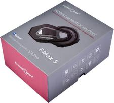 laisvu ranku iranga motociklui - FREEDCONN T-MAX S V4 PRO SINGLE Juoda - 3 nuotrauka