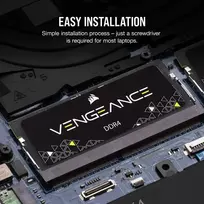 ram 16gb sodimm ddr4 - Corsair Vengeance Black 16GB DDR4 3200MHZ SODIMM CMSX16GX4M1A3200C22 - 5 nuotrauka