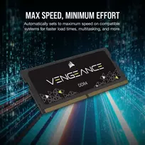 ram 16gb sodimm ddr4 - Corsair Vengeance Black 16GB DDR4 3200MHZ SODIMM CMSX16GX4M1A3200C22 - 6 nuotrauka