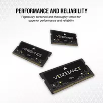 ram 16gb sodimm ddr4 - Corsair Vengeance Black 16GB DDR4 3200MHZ SODIMM CMSX16GX4M1A3200C22 - 7 nuotrauka