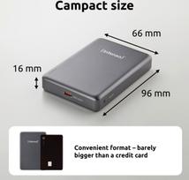 10000 power bank - Intenso MW10000, 10000mAh, pilkas (grey) - 3 nuotrauka