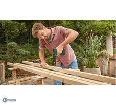 bosch 18v akumuliatoriai - Bosch EasyImpact 18V-40, 18 V, 1x1,5 Ah - 4 nuotrauka