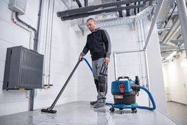 profesionalus dulkiu siurblys - Bosch GAS 18V-12 MC Solo - 2 nuotrauka