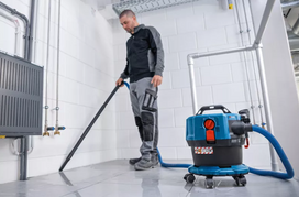 profesionalus dulkiu siurblys - Bosch GAS 18V-12 MC Solo - 3 nuotrauka