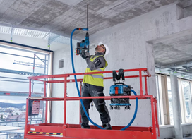 profesionalus dulkiu siurblys - Bosch GAS 18V-12 MC Solo - 4 nuotrauka