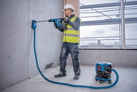 profesionalus dulkiu siurblys - Bosch GAS 18V-12 MC Solo - 5 nuotrauka