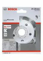 betono slifavimas - Deimantinis šlifavimo diskas Bosch Expert for Concrete, 125x22,23 mm, 2608601762 - 2 nuotrauka