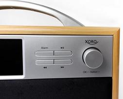 internetinis radijas - Xoro DAB 250 IR, Internetinė radijo stotis, DAB+, BT, Spotify, Medžio išvaizda (Wood-look) - 3 nuotrauka