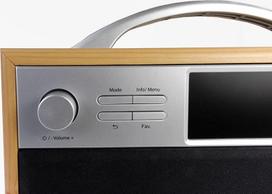 internetinis radijas - Xoro DAB 250 IR, Internetinė radijo stotis, DAB+, BT, Spotify, Medžio išvaizda (Wood-look) - 4 nuotrauka