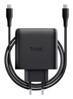 usb 65w charger - MOBILE CHARGER WALL MAXO 65W/USB-C BLACK 24817 TRUST - 7 nuotrauka