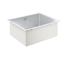 nerudijancio plieno su kriaukle - Nerūdijančio plieno plautuvė Grohe K700, 31574SD0 - 2 nuotrauka