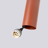 led sviestuvas 10w - Sollux Lagos, GU10, 3 x 10 W, raudona ochra - 5 nuotrauka