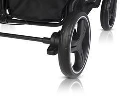 vezimelis dvynukams - Vežimėlis dvynukams Euro-Cart Doblo, Iron (Geležinis) - 6 nuotrauka