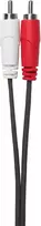 3.5 mm female rca - Kabelis Vivolink 3.5mm - 2 x RCA 3.5 mm female, 2 x RCA male, juoda - 3 nuotrauka
