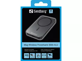 5000 mah power bank - Sandberg 420-96 Magnet Wireless Powerbank 5000 ALU - 3 nuotrauka