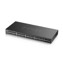 tinklo sakotuvas 48 port - ZYXEL GS2220-50,EU REGION,48-PORT GBE L2 SWITCH WITH GBE UPLINK (1 YEAR NCC PRO PACK LICENSE BUNDLED) | GS2220-50-EU0101F - 2 nuotrauka