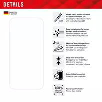 ekrano apple - Displex Apple iPhone 15 Real 2D Glass + Case By Displex Transparent - 9 nuotrauka