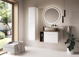 ermitazas veidrodziai - Vonios veidrodis su LED apšvietimu COMAD VENUS 80, 80 x 80 cm - 2 nuotrauka