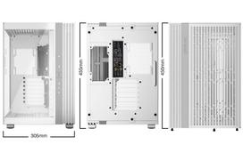 korpusas be quiet! - be quiet! LIGHT BASE 600 DX Balta (White) - 10 nuotrauka