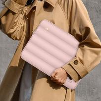 turistine kuprine - Tech-Protect Puffy Laptop Bag 13-14 - Pink - 2 nuotrauka